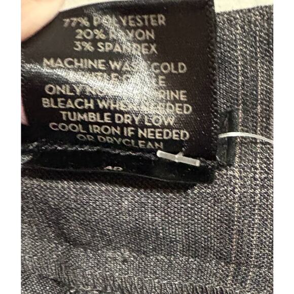 Ann Taylor Modern Fit Trouser Gray Plaid Size 6 NWT - Picture 7 of 7
